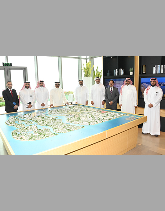 Diyar Al Muharraq Hosts Al Baraka Bank Delegates Providing a Tour of its Masterplan